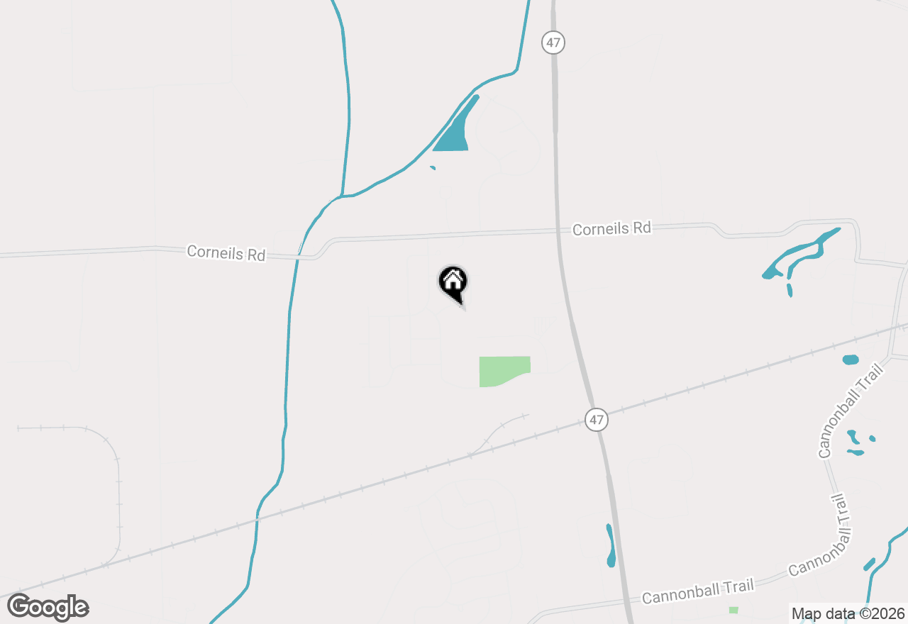 Map of 3334 Jonathan Drive, Yorkville, IL 60560