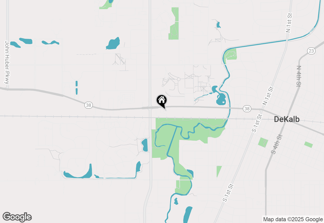 Map of 1000 W Lincoln Highway, Dekalb, IL 60115