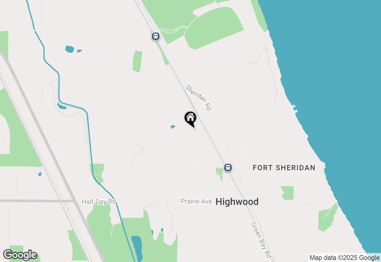 Map of 308 Washington Avenue, Highwood, IL 60040