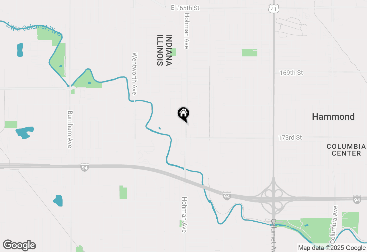 Map of 7220 Hohman Avenue, Hammond, IN 46324