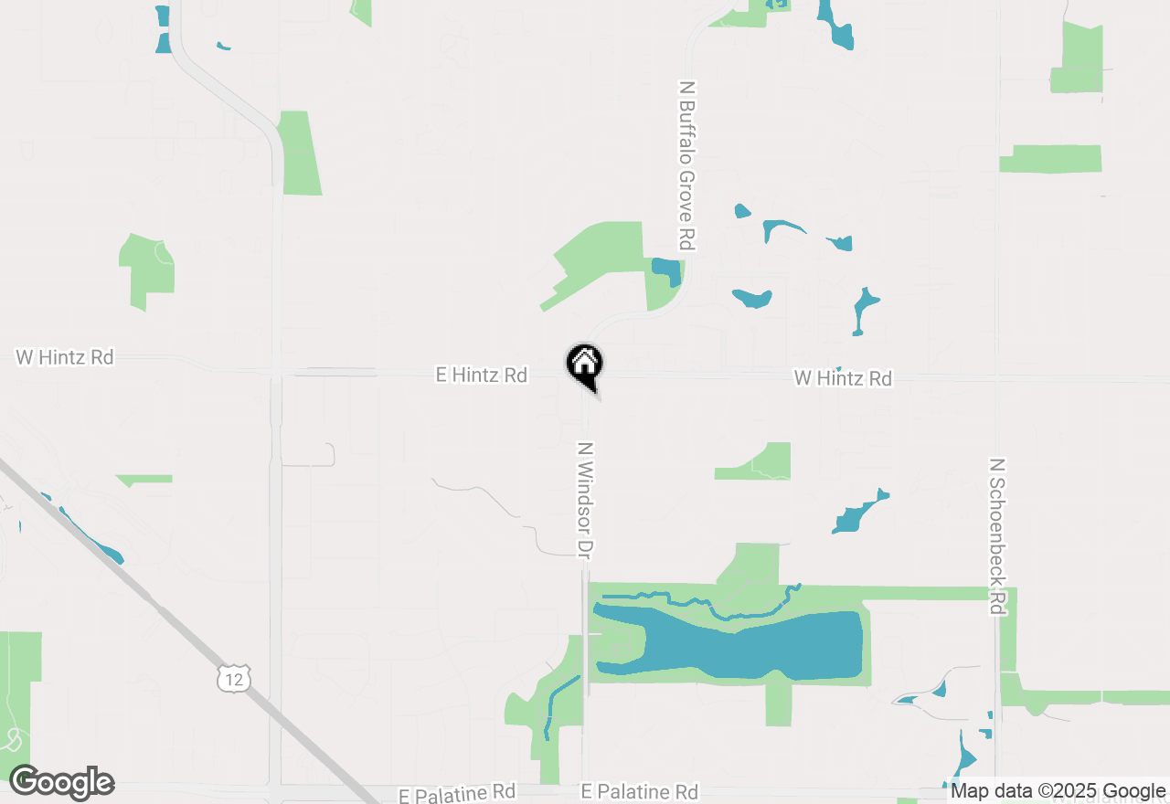 Map of 2620 N Windsor Drive #201, Arlington Heights, IL 60004