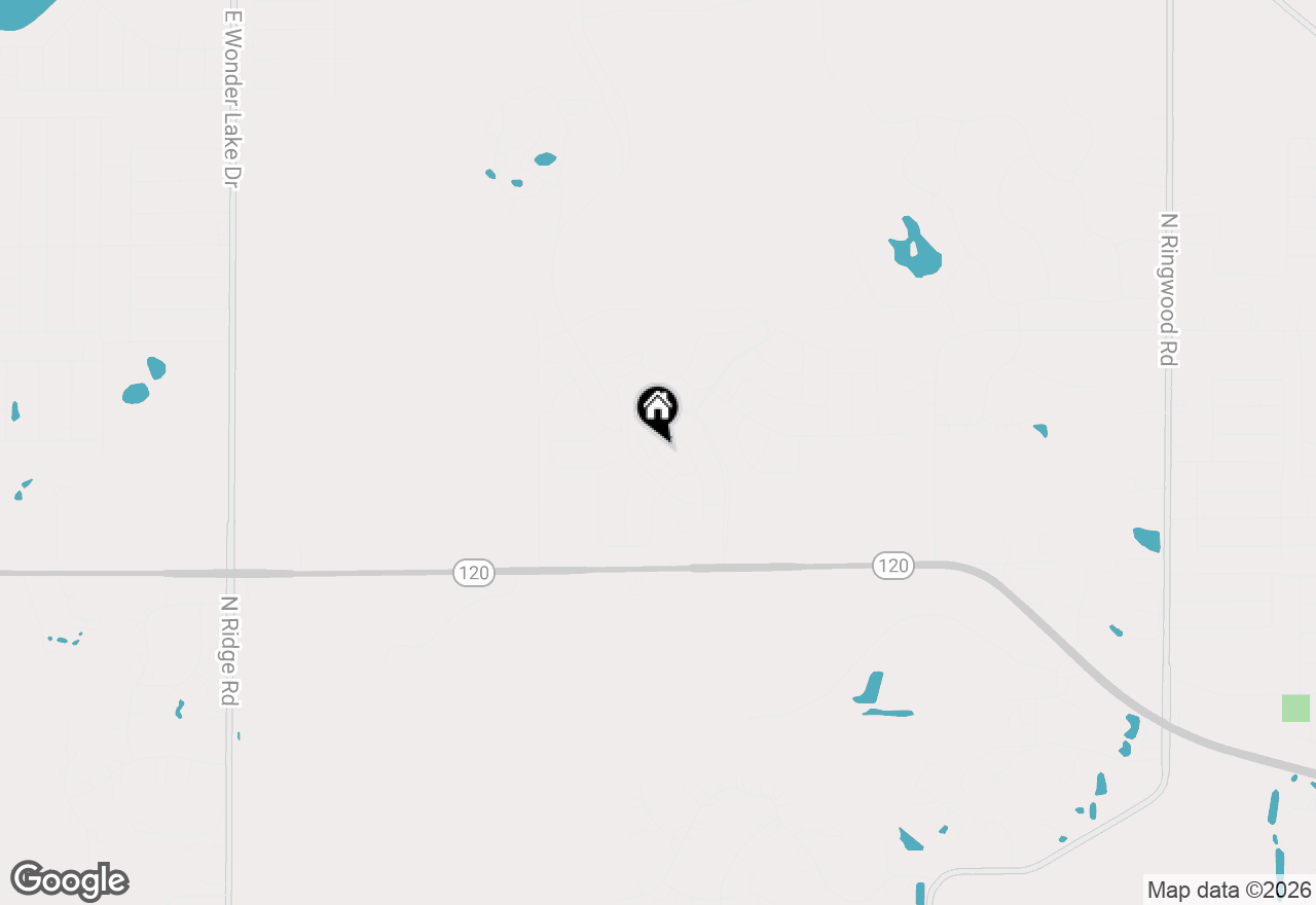 Map of 6621 Sassafras Way #B, Wonder Lake, IL 60097