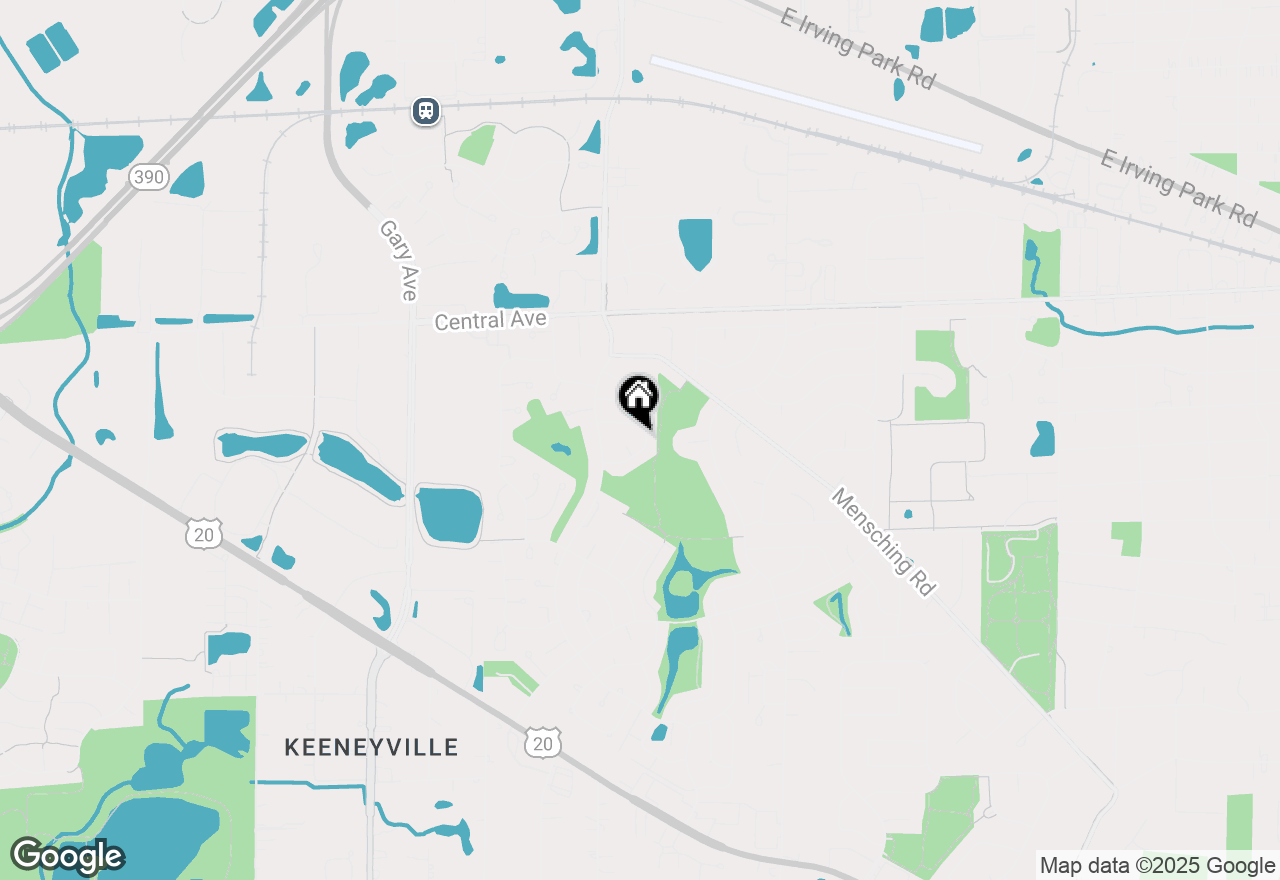 Map of 1100 Singleton Drive, Roselle, IL 60172