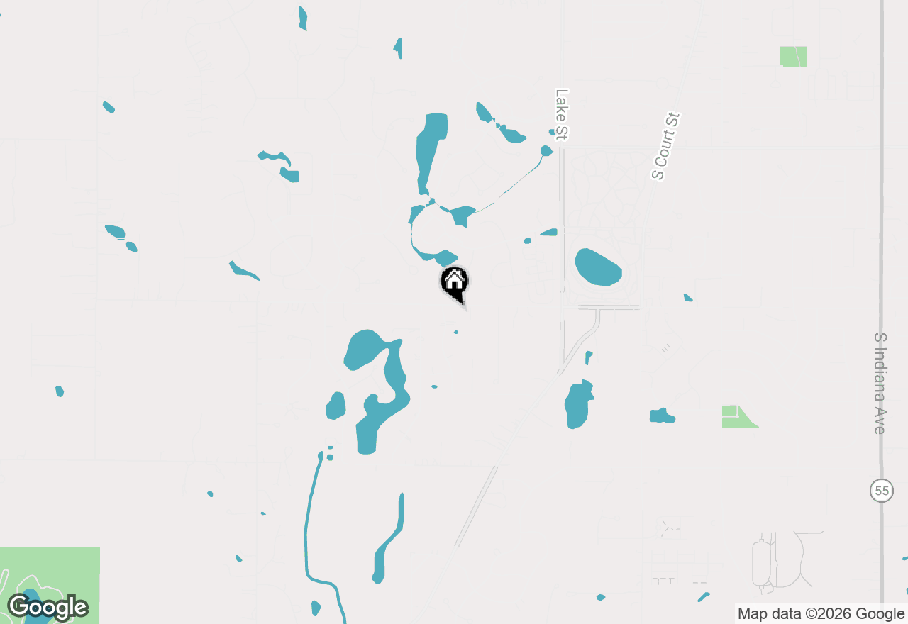 Map of 3709 W 121st Avenue, Crown Point, IN 46307