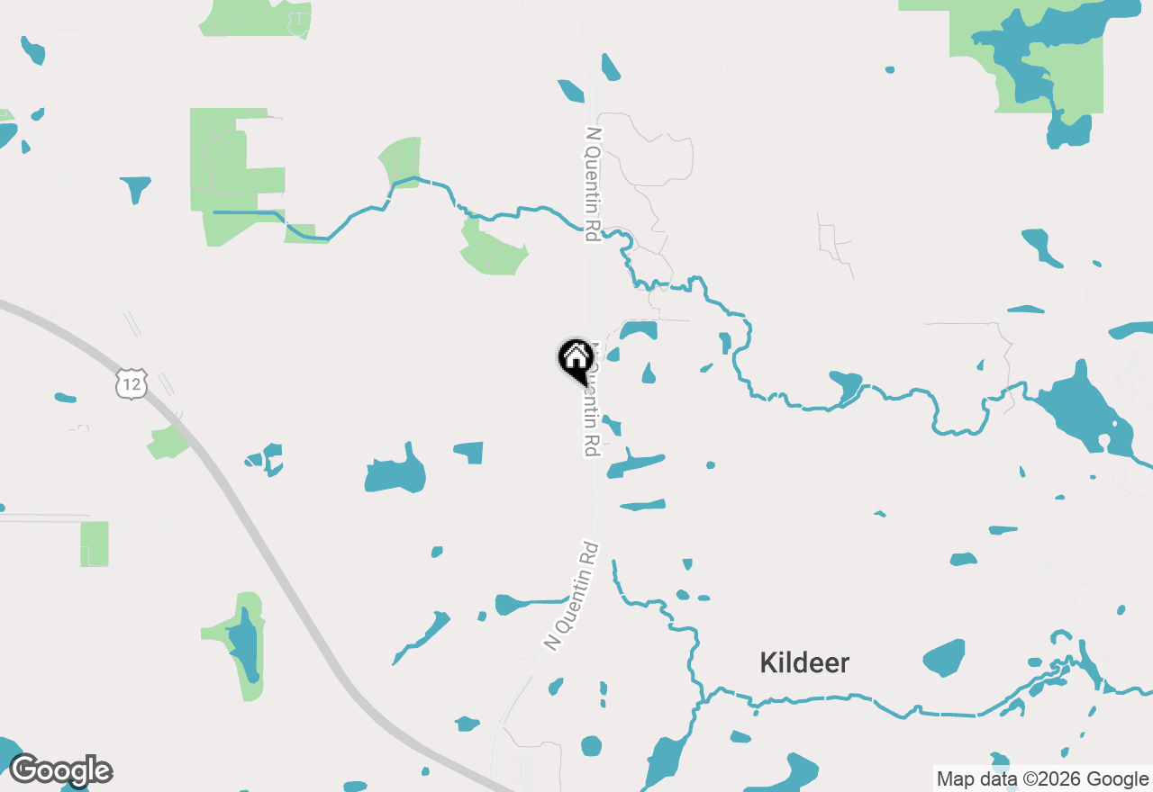 Map of 1119 Stratford Lane, Lake Zurich, IL 60047