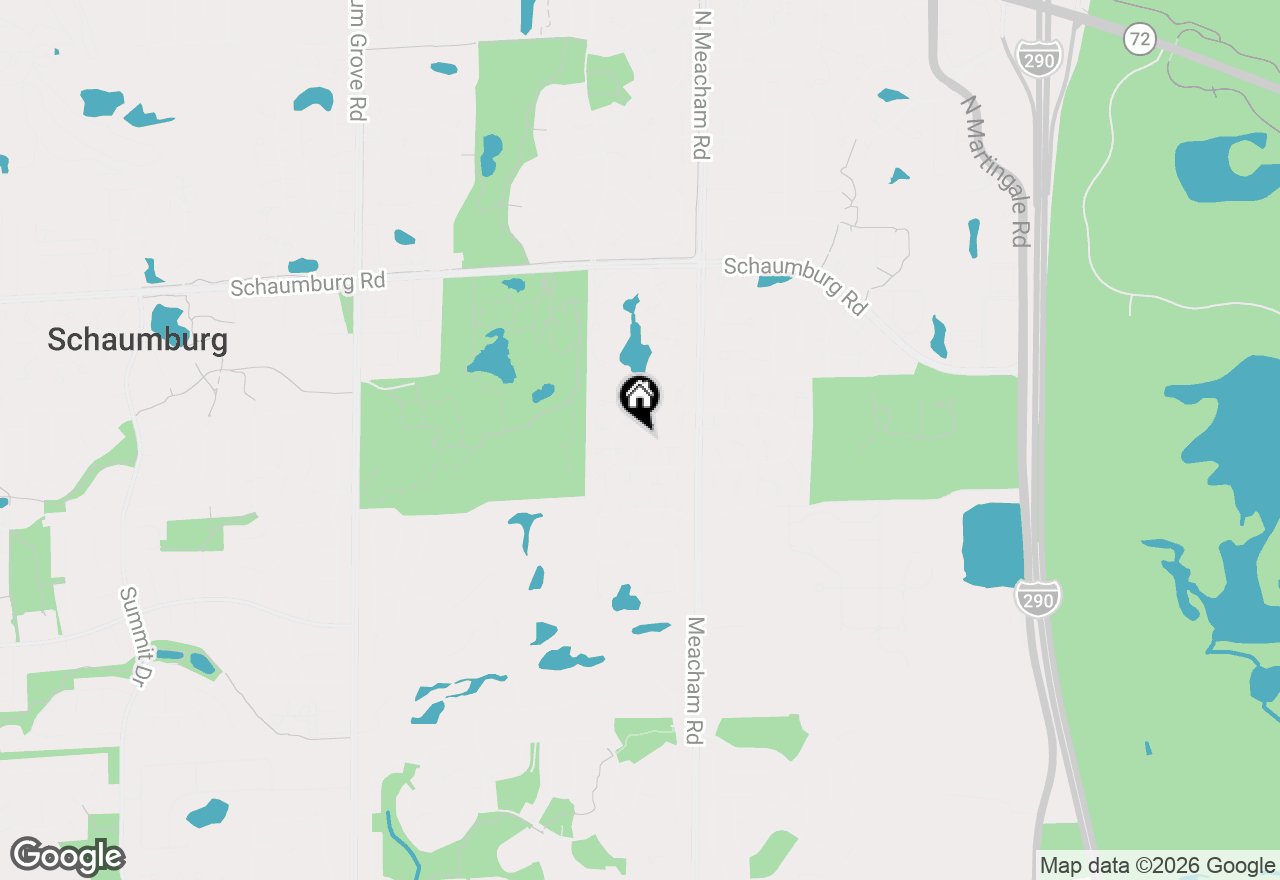 Map of 1232 Plum Tree Court #A2, Schaumburg, IL 60193