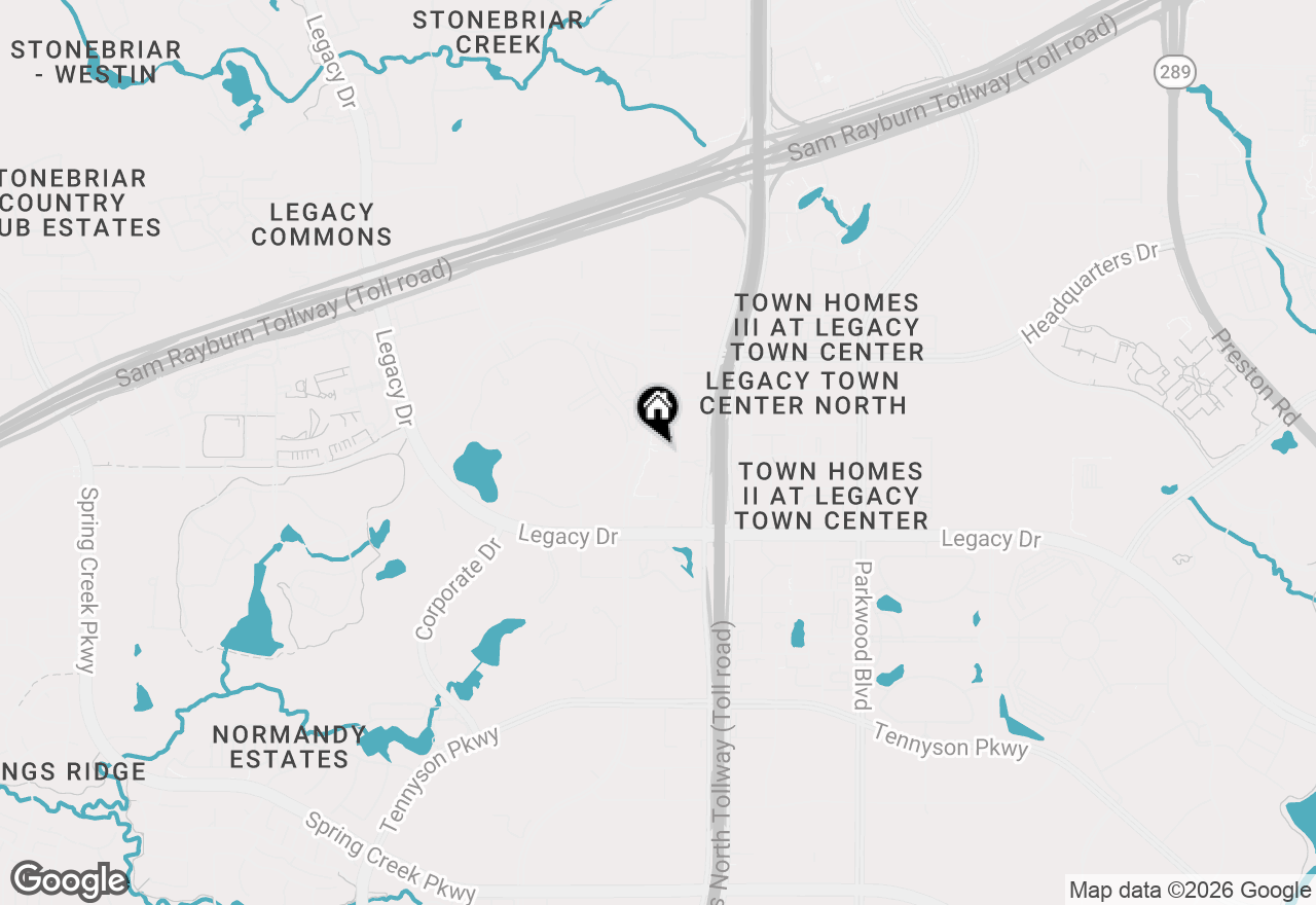 Map of 6080 Water Street #1310, Plano, TX 75024