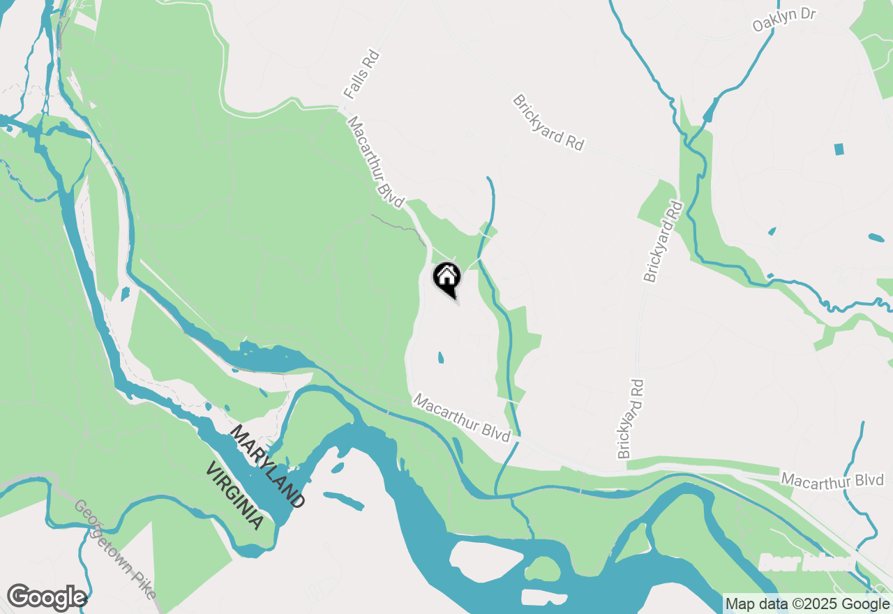 Map of 10908 Whiterim Drive, Potomac, MD 20854