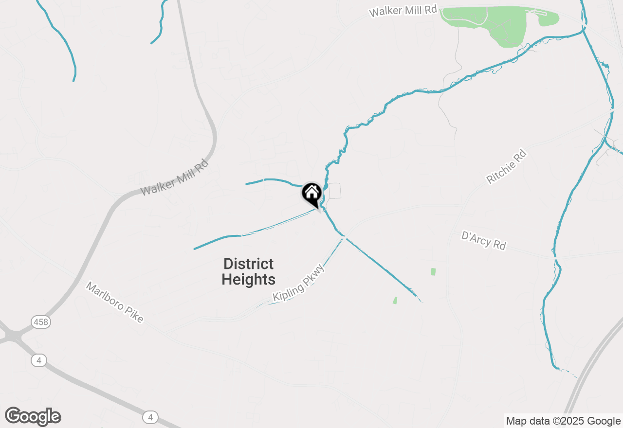 Map of 7107 District Heights Parkway, District Heights, MD 20747