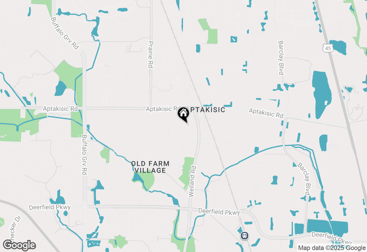 Map of 1533 Madison Court N, Buffalo Grove, IL 60089