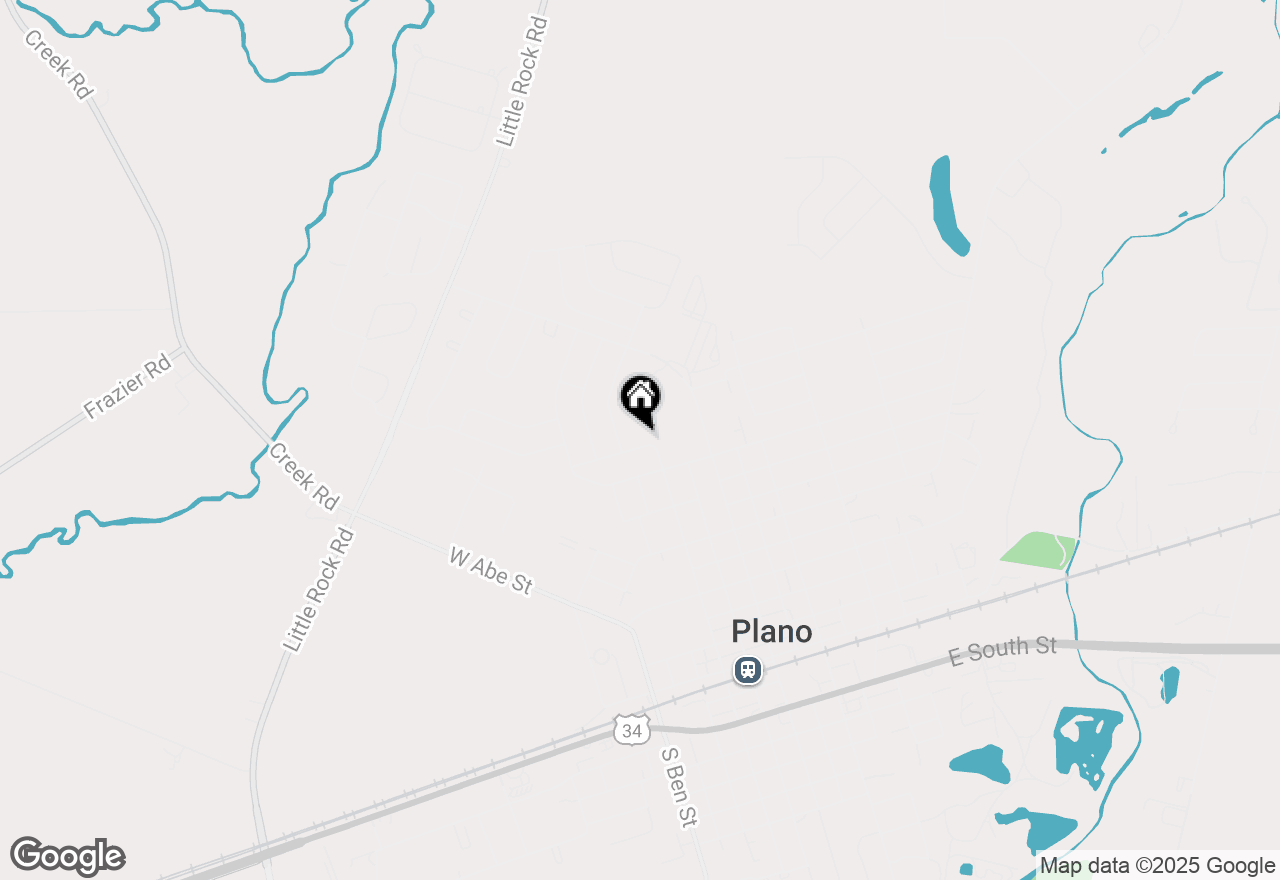 Map of 208 Cooper Street, Plano, IL 60545