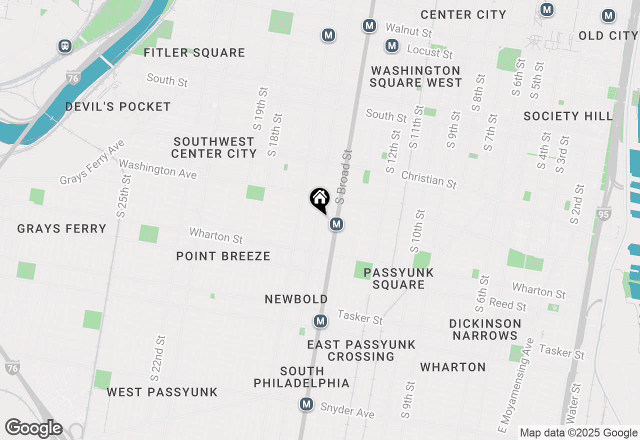 Map of 1155 S 15th Street #UNIT 108, Philadelphia, PA 19146
