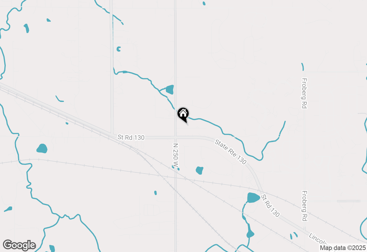 Map of 243 County Rd 406 N, Valparaiso, IN 46385