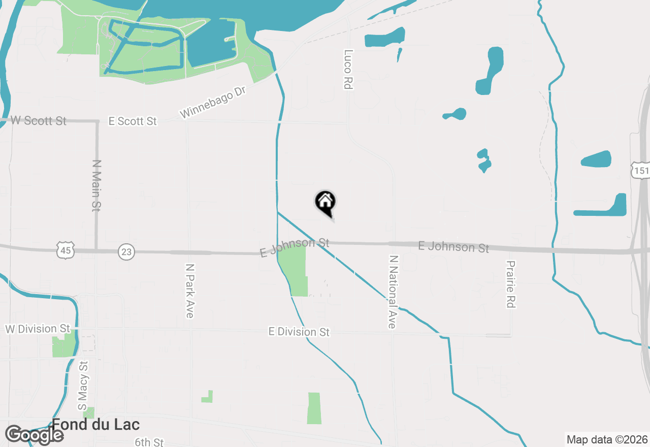 Map of 241 Weis Ave, Fond Du Lac, WI 54935