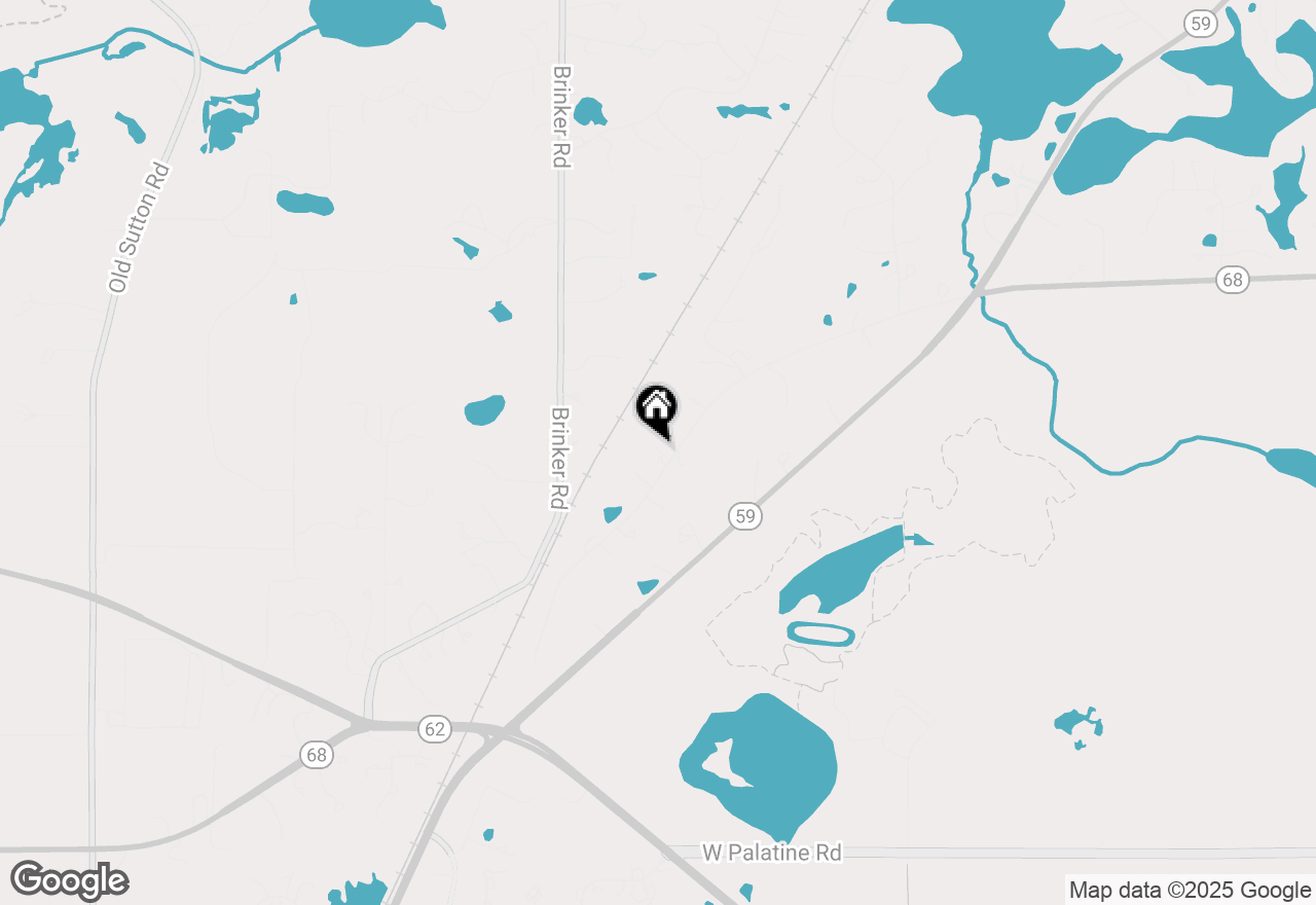 Map of 130 Old Dundee Road, Barrington Hills, IL 60010