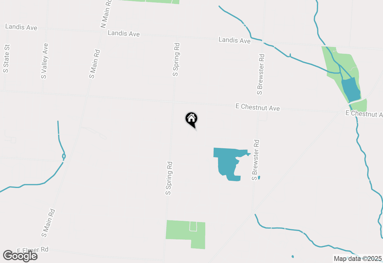 Map of 715 Victoria Court, Vineland, NJ 08361