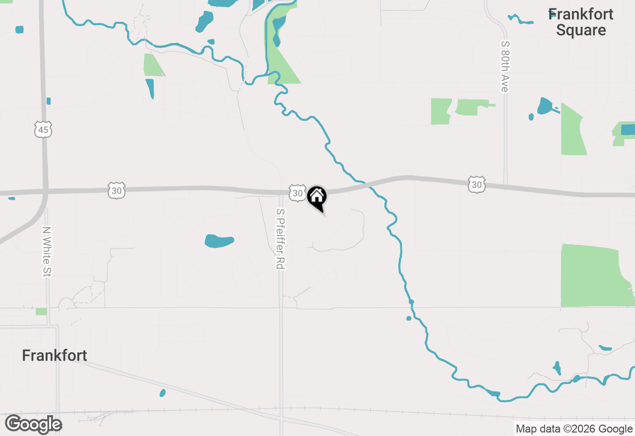 Map of 8674 Saddlebred Court, Frankfort, IL 60423