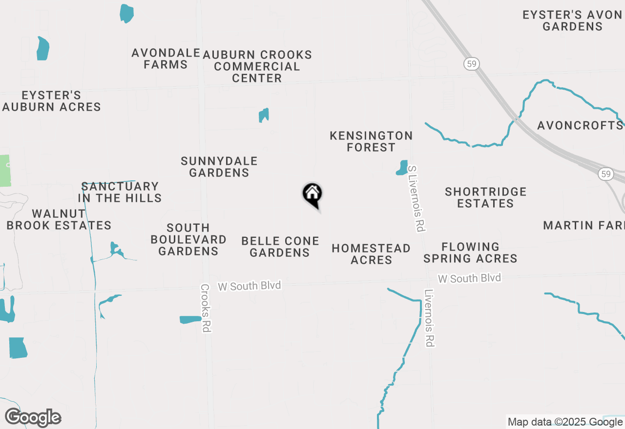 Map of 3628 Cone Avenue, Rochester Hills, MI 48309