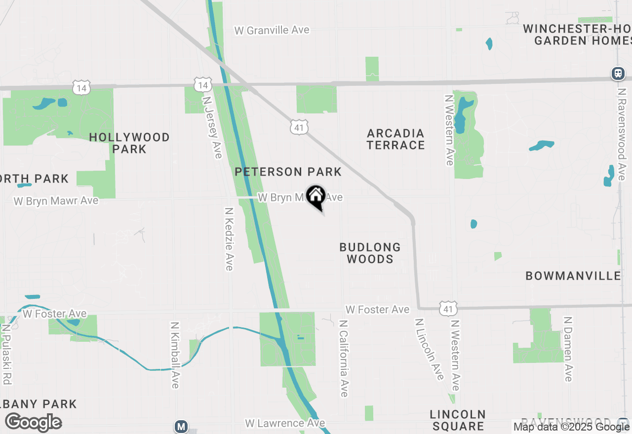 Map of 5515 N Francisco Avenue, Chicago, IL 60625