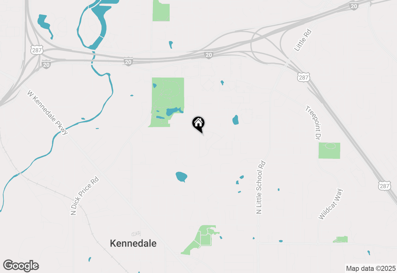 Map of 5408 Independence Avenue, Arlington, TX 76017