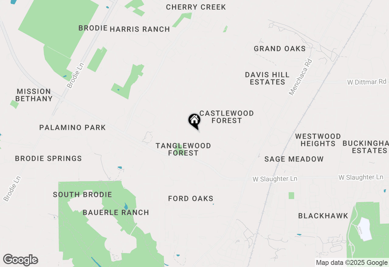 Map of 2612 Piping Rock Trl, Austin, TX 78748