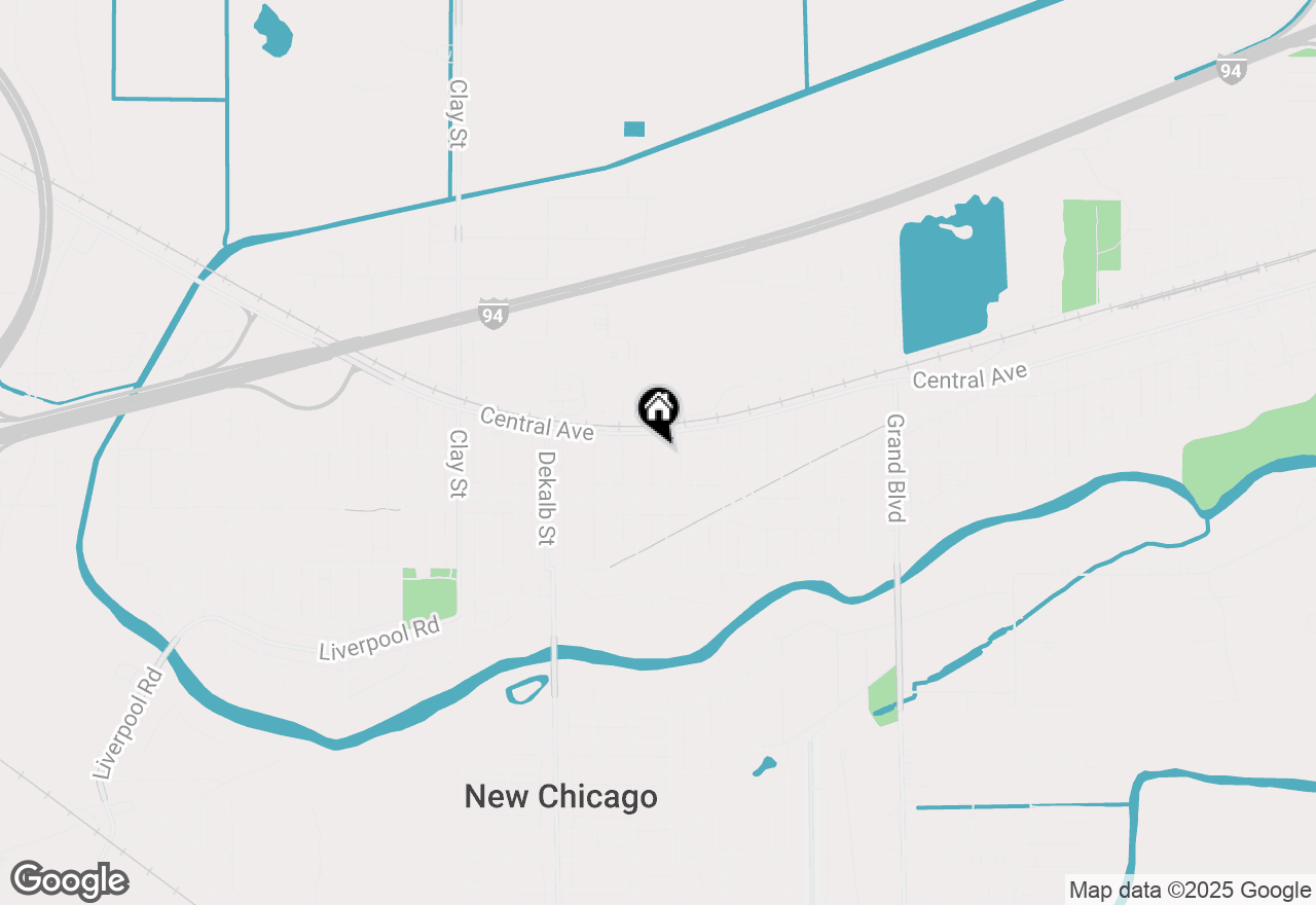 Map of 2698 Gibson Street, Lake Station, IN 46405