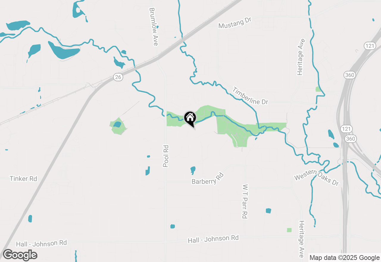 Map of 3205 Summit Court, Grapevine, TX 76051