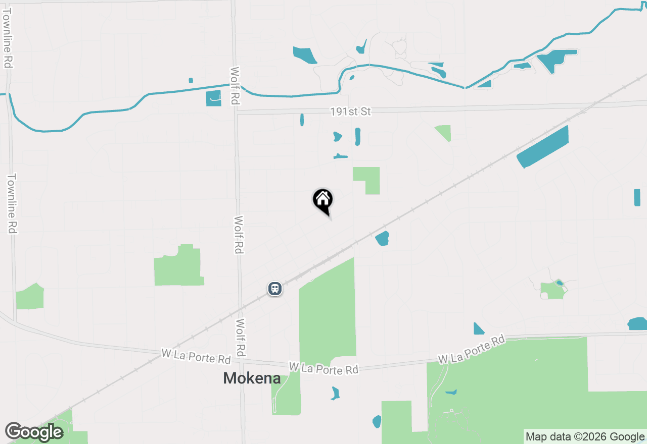Map of 10844 Carpenter Street, Mokena, IL 60448