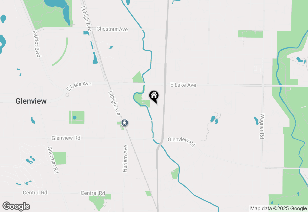 Map of 1736 Maclean Court, Glenview, IL 60025