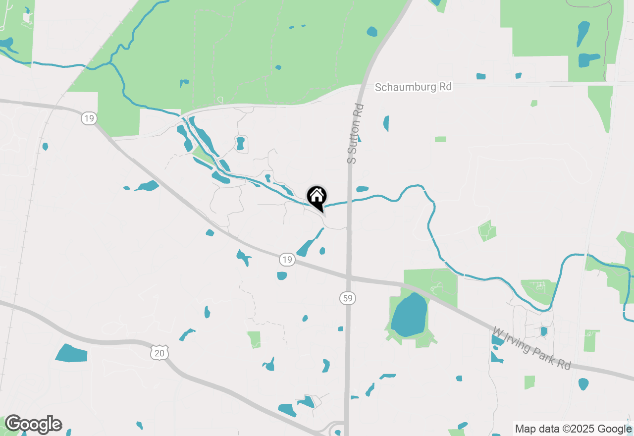 Map of 4 Hummingbird Court, Streamwood, IL 60107