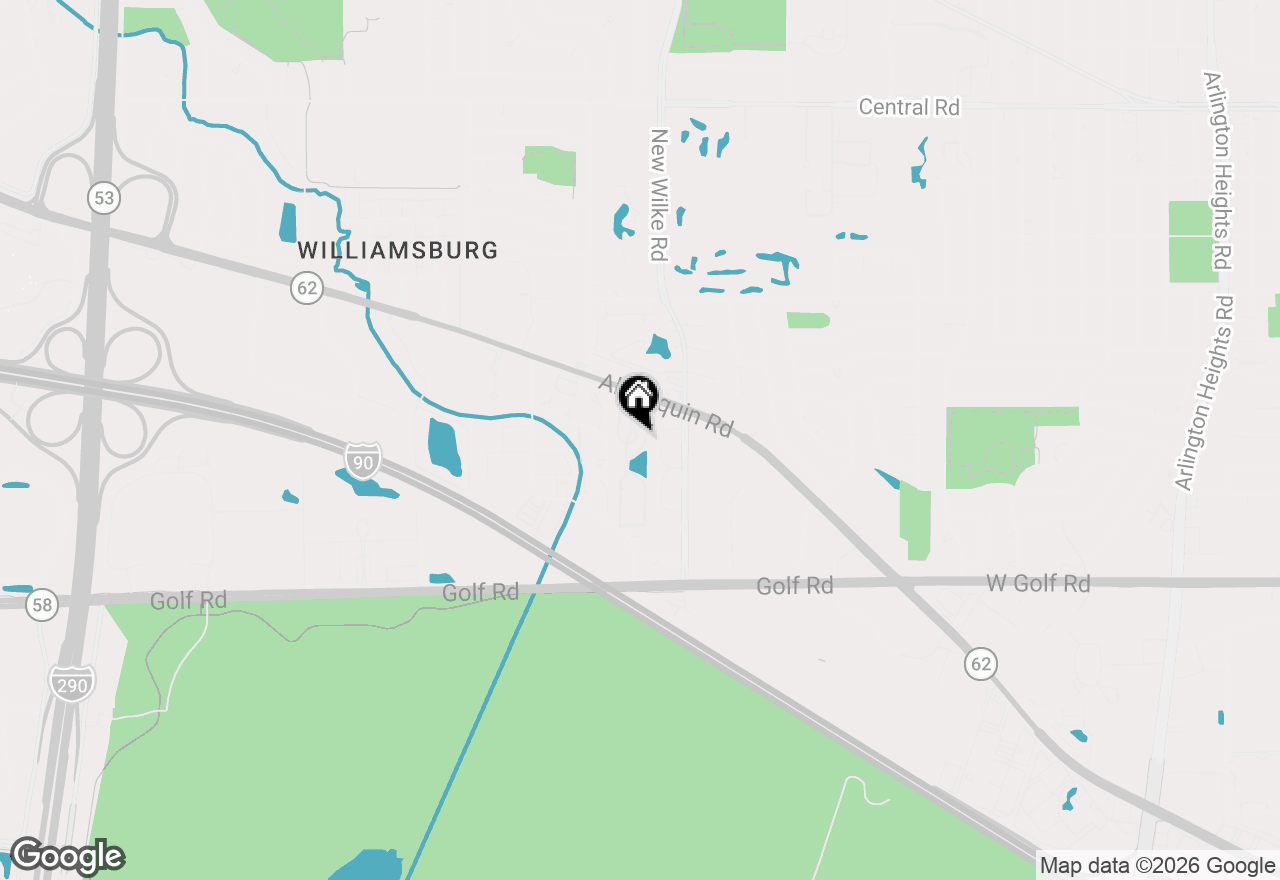 Map of 5450 Astor Lane #415, Rolling Meadows, IL 60008