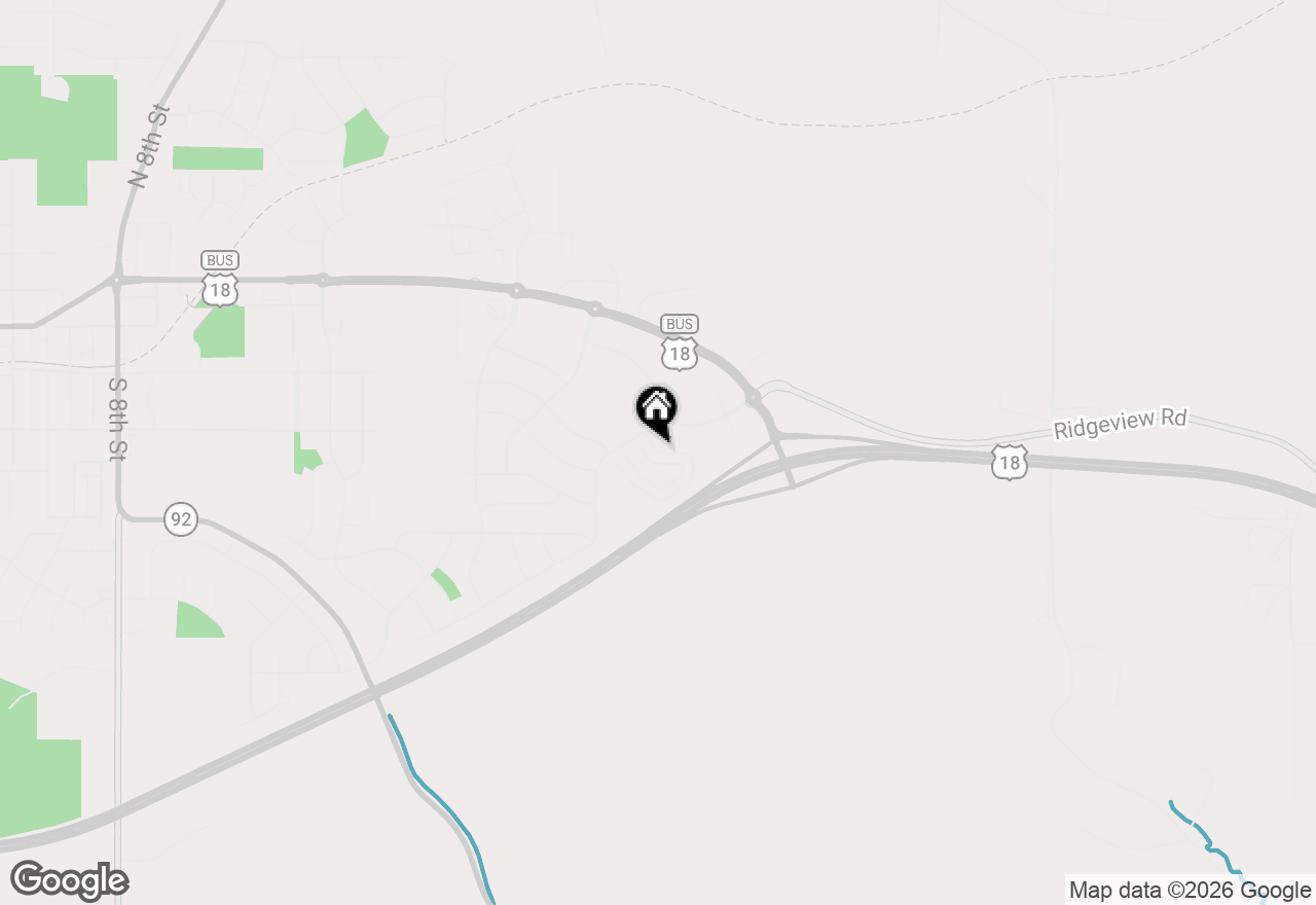 Map of 48 Windflower Way, Mount Horeb, WI 53572