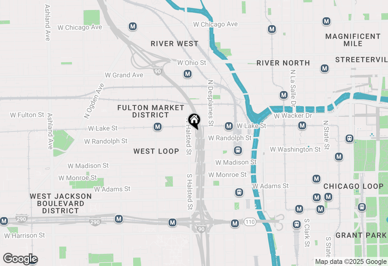 Map of 720 W Randolph Street #801, Chicago, IL 60661