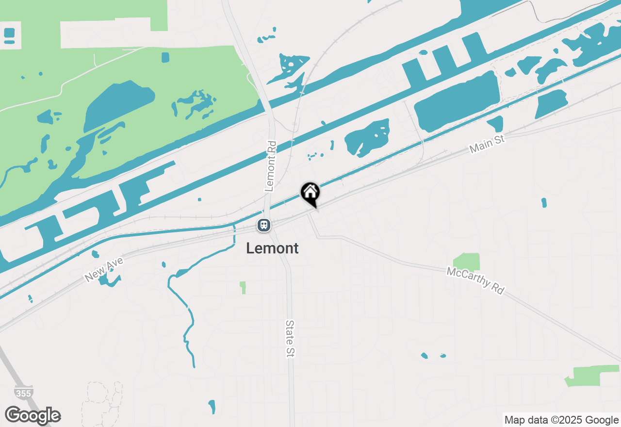 Map of 400 Main Street #302, Lemont, IL 60439