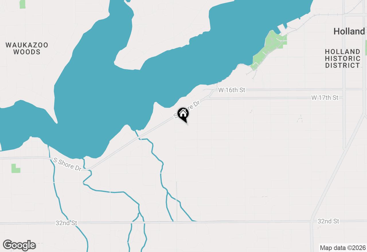 Map of 644 W 20th Street, Holland, MI 49423