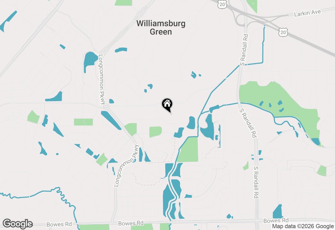 Map of 565 Arye Drive, Elgin, IL 60124