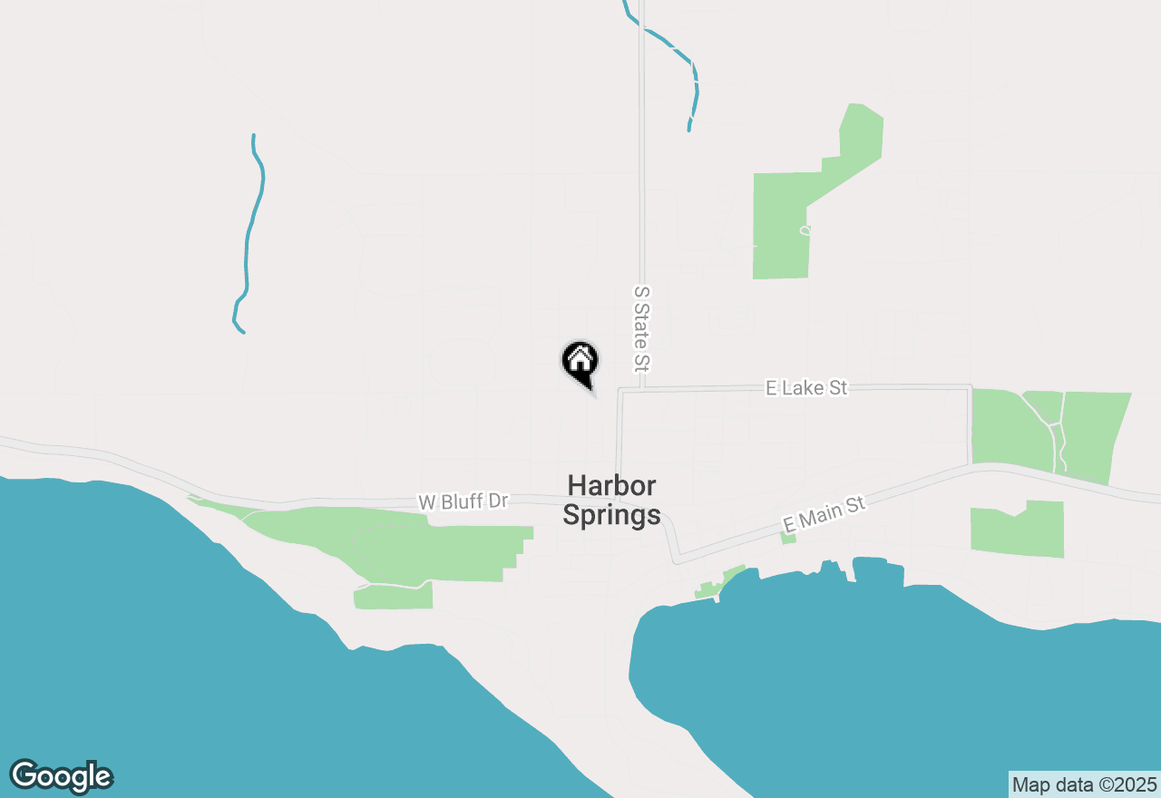 Map of 685 Harrison Street, Harbor Springs, MI 49740