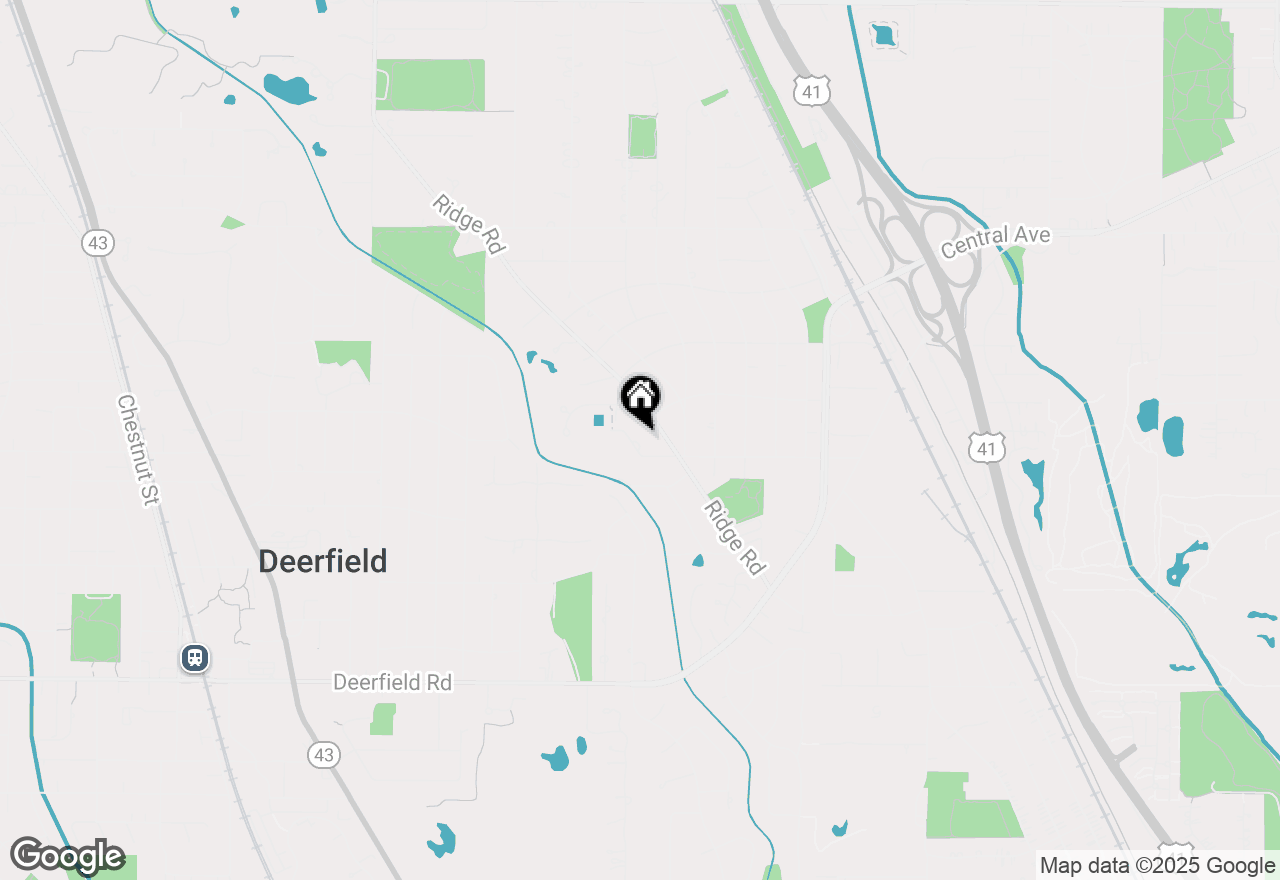 Map of 1977 Richfield Avenue, Highland Park, IL 60035