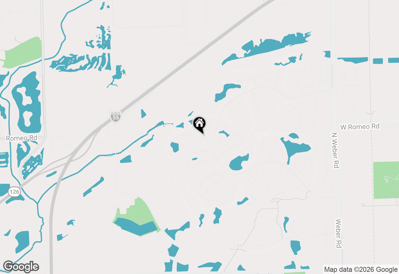 Map of 21400 W Juniper Lane, Plainfield, IL 60544
