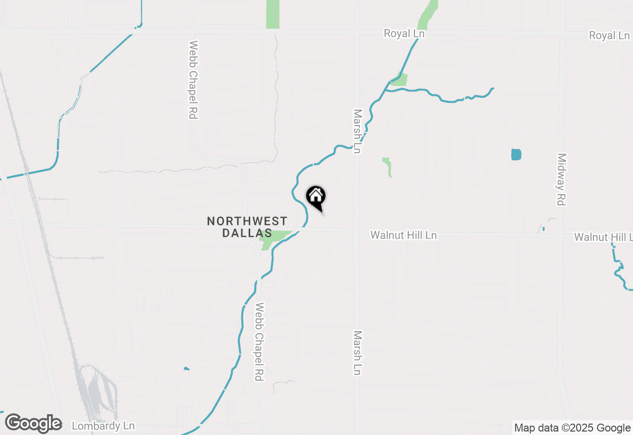 Map of 3619 Rickshaw Drive, Dallas, TX 75229