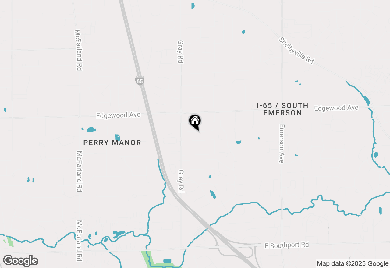 Map of 4221 Southport Trace Drive, Indianapolis, IN 46237