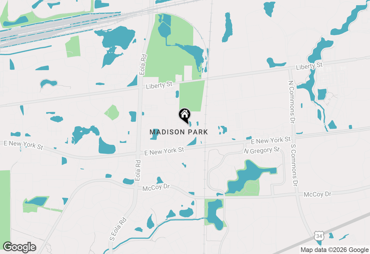 Map of 514 Metropolitan Street, Aurora, IL 60502