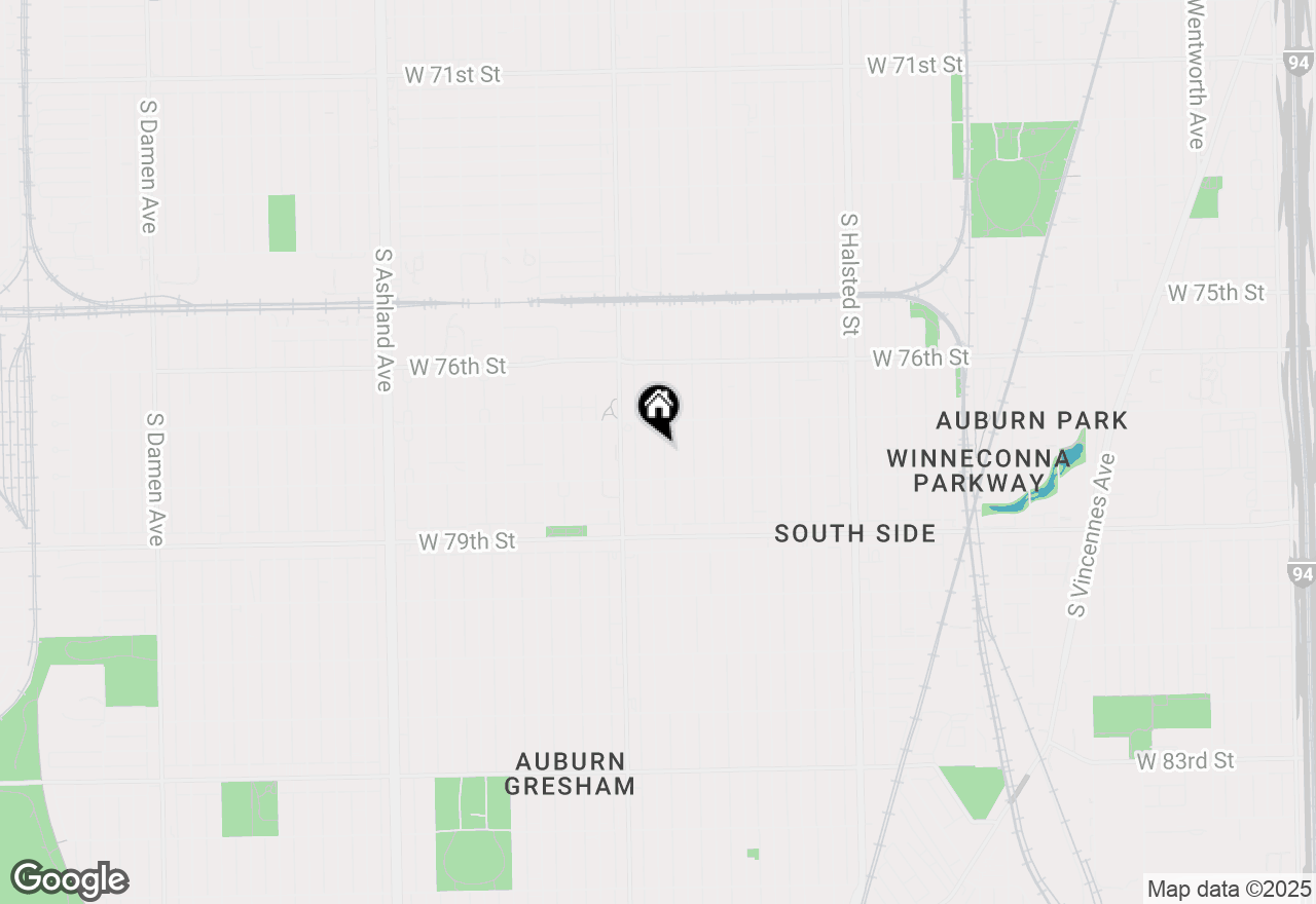 Map of 7731 S May Street, Chicago, IL 60620