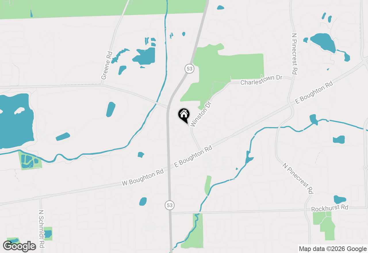 Map of 547 Norman Road, Bolingbrook, IL 60440