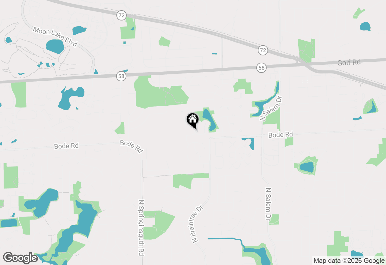 Map of 1300 Chatsworth Lane, Hoffman Estates, IL 60169