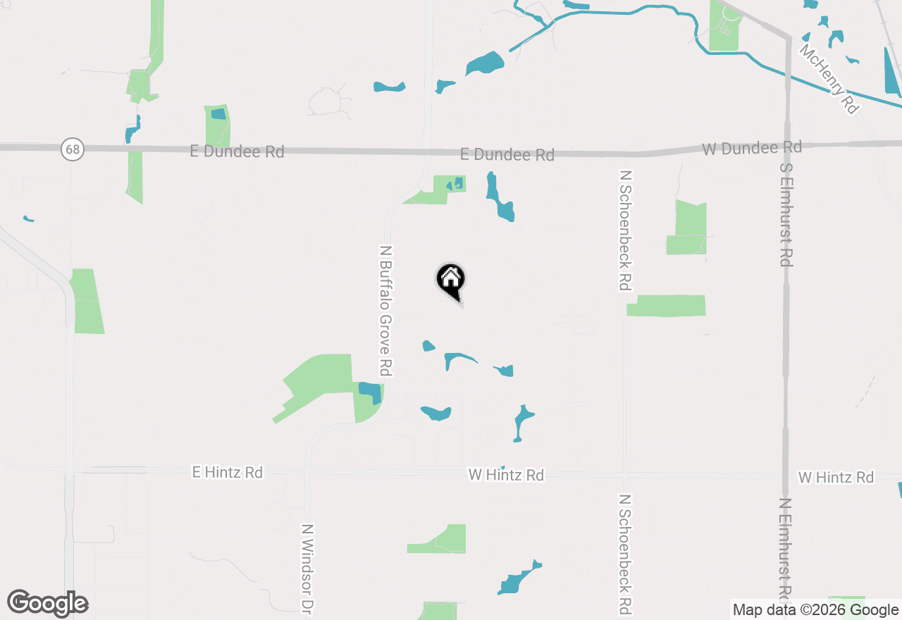 Map of 175 Selwyn Lane, Buffalo Grove, IL 60089
