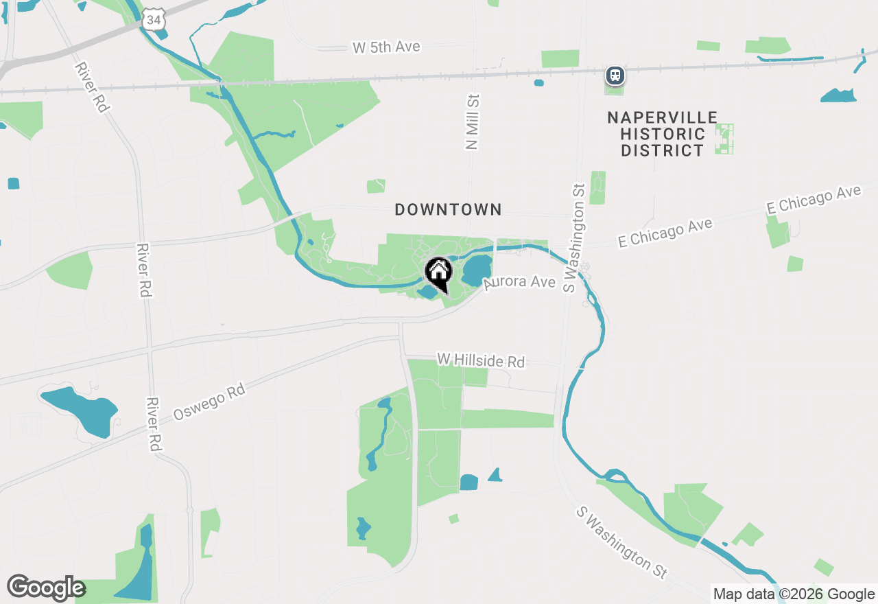 Map of 469 Aurora Avenue #469, Naperville, IL 60540