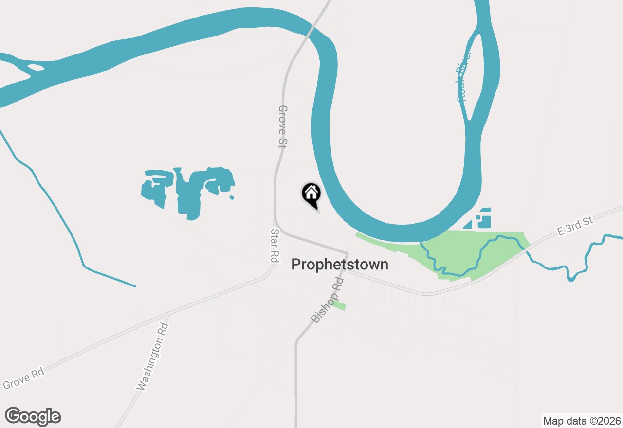Map of 48 Ferry Street, Prophetstown, IL 61277