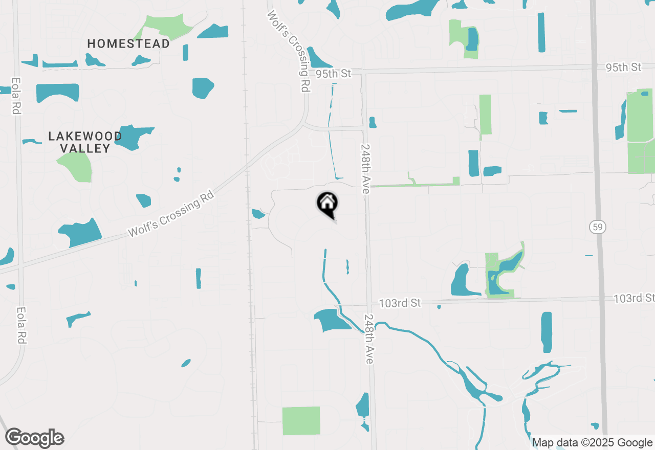 Map of 3707 Birch Lane, Naperville, IL 60564