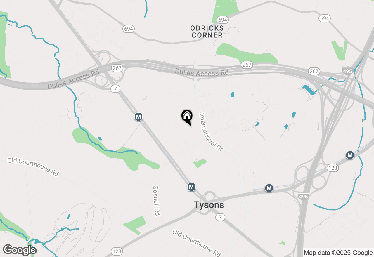 Map of 8360 Greensboro Drive #321, Mclean, VA 22102